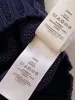 Designer mulheres suéteres luxo US moletom malhas mangas compridas Premium Mens Knit Sweater elegante e confortável mistura de lã pulôver CHG2311307-25 megogh