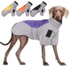 犬用アパレルビッグドッグジャケット冬の温かい犬の服を中程度の大きな犬防水ペットコートラブラドールコスチュームゴールデンレトリバーベストオーバーオール231129