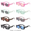 off glasses Lunettes de soleil de luxe Offs cadres blancs Style carré marque hommes femmes flèche x cadre noir lunettes tendance lunettes de soleil lumineux sport voyage lunettes de soleil O9J8