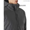 Mens Jackets Coats Designer Arcterys Hoodie Jakets Radsten Cotton Suit Windproof Waterproof Insulated GTX Warm Charge Black Grey XS WN0WBD WNG