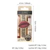 USHAS Lichte lippenstiftset Gratis verzending Make-up voor vrouwen Non-stick Cup Flower Knows Cosmetica Duurzaam Waterdicht Nude Kleur Schattig