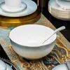 Dinnerware Sets Ceramic BowlTableware Outdoor Portable Chopsticks Drinkware Dinner Plates Soup Spoon Talheres Conjunto