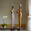 Objets décoratifs Figurines Afrique costume national africain femmes filles statue sculpture bureau ornements salon décor à la maison décoration de la maison 231130