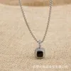 Diamond Pendant Necklaces Dy Jewelry Chain Necklace Designers Men Womens Fashion Black Onyx Petite Vintage Hip Hop Chain Pendants 327K