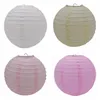 Kerstdecoraties 5 stks 10/15/20/20/20 cm Chinese stijl Tissue Paper Lantern Lampion Ball Round Hangen voor huis bruiloftsfeestdecoratie