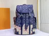 5A En Kaliteli Tasarımcı Çanta Lüks Bag Marka Duffel+Sırt Çantası Kadın Erkek Set Çantalar Marka W458 007