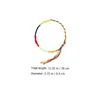 Bracelets porte-bonheur 10 pièces Bracelet d'amitié tressé réglable tissé bijoux de poignet enfants corde multicolore chanceux