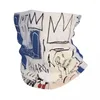 Sjaals Art Basquiats Bandana Nekhoes Bedrukte bivakmutsen Wikkelsjaal Multi-gebruik hoofdband Hardlopen Unisex Volwassene het hele seizoen