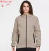 Brand Mens Space Cotton Zip Hoodie Designer de luxe Hoodies Top Quality Running Joggers Jacket