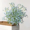 Flores secas Gypsophila Buquê Artificial 108 Cabeça Branco DIY Plástico Falso Buquês Florais Arranjo Casamento Casa Decoração Interior 231130