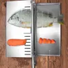 Processors Handmatig vlees Slicer Spareribs Botnijdermachine Chinese geneeskunde Schokkerige Slijric Rib Chicken Fish Frozen Vlees Groenten Knife