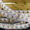 Şeritler Işık Şeridi RGB CCT SMD DC12V 24V RGBCCT LED Esnek 60LEDS 5IN1RGBCCT CHIP RGBW WW Bant Dekoratif Ayaktılı Şeritli