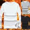 Biancheria intima termica da uomo Inverno Nuovi uomini Tenere al caldo Biancheria intima termica Top in pile addensato Termo T-shirt Fondo sottile Abiti caldi Pullover Mutande lunghe L231130