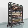 Xiangyun Gaze and Silk Fabric Prov Display Rack, Live Streaming Shelf, Textile Fabric, Leather Table, Fabric Prov Rack, Movible