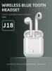 TWS Беспроводные наушники Стереогарнитура True Bluetooth Наушники Водонепроницаемые IPX4 HIFI-звуковые музыкальные наушники для Huawei Samsung Xiaomi Спортивные наушники J18