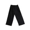 Men's Pants Casual Maoni Wide Leg Capris Autumn Winter Double Thick Wool Youth Fashion City