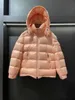 Parka in piumino da donna Boutique di abbigliamento invernale di fascia alta Piumino corto da donna Piumino in piuma d'oca Mengkou Qimaire da donna Alla ricerca di caffè