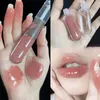 Lip Gloss Make Up Oil Glaze Non Fading Lipsticks Makeup Milk Tea Bean Paste Transparent Color Cosmetic 231129