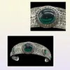 Vintage verde strass principessa Eugenie Tiara cristallo nuziale corona reale diadema accessori per capelli da sposa gioielli RE3196 C18112006535380