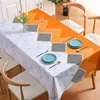 Table Cloth Useful Eco-friendly Oilproof 120x170cm Dining Room Decoration Home Decor Tablecloth Cover Desk