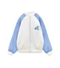 Vestes pour femmes Veste de mode Anime Kawaii Printemps Automne Filles Collège Style Baseball Manteau Surdimensionné Lâche Casual Zipper Tops 231129