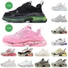 luxe triple s baby pink casual shoes designer mens womens barbie pinks black green vintage beige light blue sneaker dhgates platforms trainers man woman