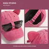 Шапки-черепа Y2K для девочек, солнцезащитные очки с кошачьими ушками, розовая бейсболка, Ins, индивидуальная модная крутая хлопковая шляпа в стиле ретро для девочек 231130