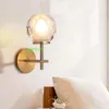 Wall Lamps Luxury Lamp All Copper Crystal Light Living Room Background Led Sconce Lights Modern Bathroom Mirror