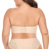 Strapless bh's Beugelondersteuning Seemless Minimizer Bh's Grote buste Ongevoerd Bandeau Grote maten Converteerbare bandjes 231129