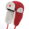 Berets Russia Bomber Winter Hat Women Women Red Советская армия военные