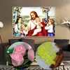 Stitch Jesus With Children Style Icons Religious 5d diy Diamond Painting Kit Cross Stitch Special Shaped Stones Diamond Embroidery New