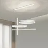 Lampes suspendues Lampe à LED Nordic Home Decor Anneaux Salle à manger Intérieur Pour Living Hang Light