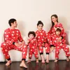 Familjsmatchande kläder julklapp pyjamas söta hjortar örat huva jumpsuit mamma far barn baby outfit rompers xmas look 231129