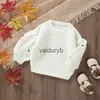 Külkü Pudcoco Bebek Kız Kış Kazak Toddler Crew Boyun Uzun Kollu Çiçek Desen Tükürükleri Üstler LD Gevşek Fit Gömlek 6M-3TVAIDURYB