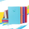 Simple Style Translucent Matte Binder Loose Strap Leaf Inner Core A6 A7 Notebook Diary A5 Planner Office Supplies