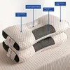 Oreiller Oreiller de Massage SPA 3D pour aider à dormir et protéger le cou oreiller tricoté oreiller literie oreillers de lit pour chambre dortoir 231130