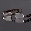 Sunglasses Men's Portable 360 Rotating Mini Reading Glasses Women Small Foldable Pocket Presbyopia Eyeglasses