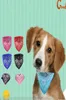 Cão de estimação gato bandana cachecol colar flor impresso ajustável cachorrinho lenço pet triângulo cachecóis 3 3kl e14437938