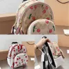 Cobag plecak plecak torebki Projektanci luksusowe opakowanie backbag Kobiety moda moda moda wielka duża pojemność Cherry Bookbags