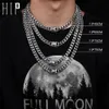 Hip Hop Rvs Cubaanse Link Chain Sliver Kleur Ketting Mode-sieraden Charme Voor Mannen Sieraden Gift305S