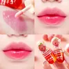 Lip Gloss Transparent Crystal Jelly Lipgloss Shiny Clear Mirror Moisturizing Balm Glitter Liquid Lipstick Oil Fruit Taste Tint 231129
