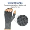 Five Fingers Gloves 1Pair Winter Compression Arthritis Rehabilitation Fingerless Anti Therapy Wrist Support Wristband 231130