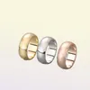 Hoge kwaliteit designer roestvrijstalen bandringen mode-sieraden heren039s casual vintage ring dames cadeau1196871