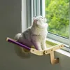 Kattbäddar möbler mewoofun fönster abborre lounge montering hängmatta sätesäng hyllor för inomhus katter ingen borrning sug cupvaiduryd