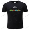 القمصان الرجال للرجال الصيف عالي الجودة T Shirt Classic Vintage Buggy Car the Beetles Old Bugs Lover Usisex Fashion Crew T-Shirt Black 230428