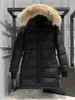 Piumino da donna Designer di lusso Designer Donna Canadian Goose Versione di media lunghezza Puffer Giacca da donna Inverno Spessa Cappotti caldi Antivento