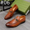 Luxus echtes Leder Herren Freizeitschuhe Luxusmarke Herren Loafer Mokassins Atmungsaktiver Slip-On-Fahrschuh Größe 38-45