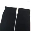 Women Socks Large Size Japanese Cotton Women's Extra Long Thick Black Thigh High Over The Knee Stockings Obesity Cute Solid Sock