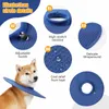 犬の首輪回復襟のソフトコーン代替品/中程度/小ペットの調整可能な通気性e後のe代替