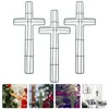 Dekoracyjne kwiaty wieniecowe drut krzyżowy metalowy wielkanocny robienie świątecznych girland